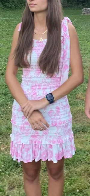 Pink & White dress thumbnail 1