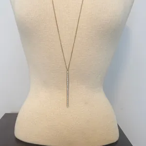 Charming Charlie Gold Silver Necklace Mixed Metal Layered Statement Jewelry thumbnail 4