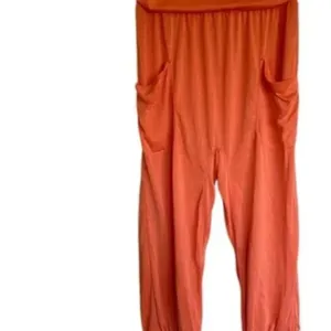 NWOT Free People Movement X Free People Victory Harem Pants Orange thumbnail 7