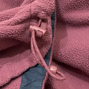 THE NORTH FACE TKA Mock Neck Fleece Cropped Sweatshirt in Mauve Pink Size M thumbnail 9