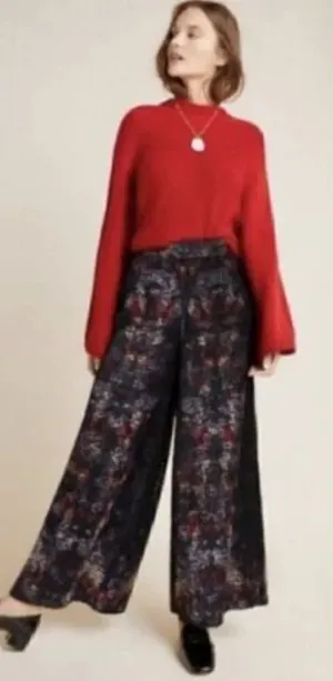 NWT Kachel Anthropologie Wide Leg Pants thumbnail 1