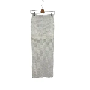 Sabo Skirt Nina Mesh Midi Skirt White‎ Sheer Overlay Bodycon Size XS thumbnail 4