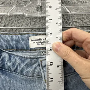 Abercrombie & Fitch The 90s Relaxed Jean High Rise Curve Love Women's 18/34 x 33 thumbnail 5