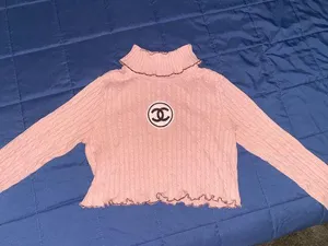 Princess Polly Pink Sweater thumbnail 1