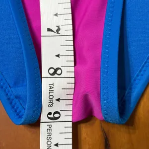 Old Navy Blue Fuchsia Pink Side Tie String Bikini Swim Bottoms 202989-30‎ SU19 thumbnail 6