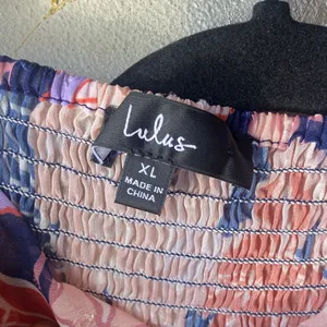 Lulu Cottagecore MIDI skirt Set in Pink Sz XL thumbnail 3