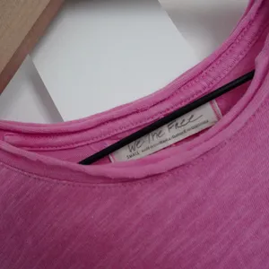 Free People Pink Short Sleeve Tee thumbnail 2