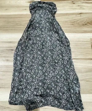 Elan Silky Floral Tie Halter Tank Top Women’s Medium thumbnail 1