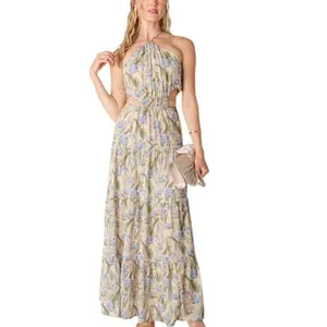 Nordstrom NWT Madi Floral A-Line Maxi Dress Medium thumbnail 2