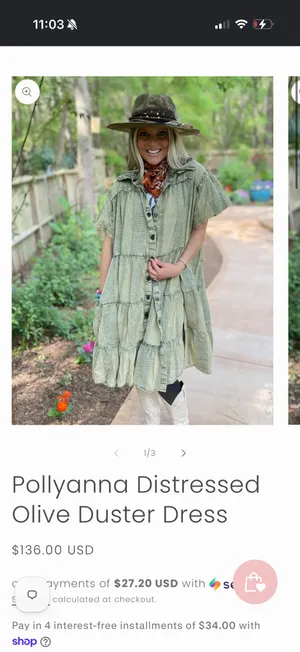 A Rare Bird dress Yellow thumbnail 2