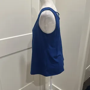 NWT Lilly Pulitzer Kristen Tank Top in Lapis Lazuli Sz M thumbnail 2
