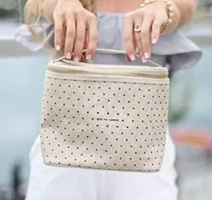 Kate Spade Beige Polka Dot Women's Lunchbox thumbnail 1