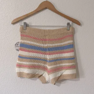 JOLIE & JOY By FCT Striped Knit Shorts thumbnail 2