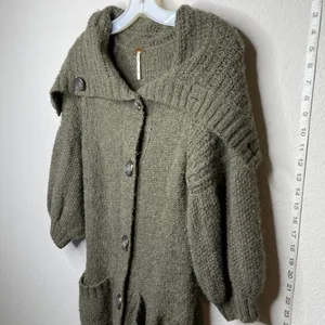 Free People Wool Blend Cardigan Sweater thumbnail 5