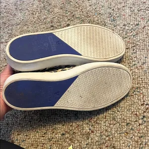 Rothy's Blue and White Slip-On Sneakers thumbnail 5
