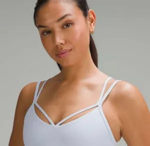 lululemon align strappy ribbed tank windchill thumbnail 1