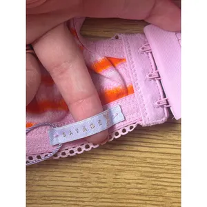 Savage X Fenty Lavender Orange Tiger Stripe Lace Sexy Comfortable Bralette 1X thumbnail 4