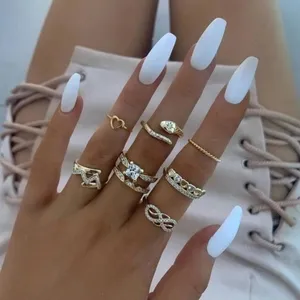3/$30 💛 Boho Ring Set Gold thumbnail 1