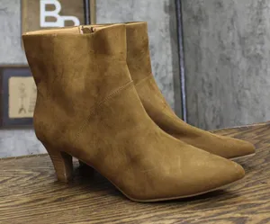 Universal Thread Womens Frances Ankle Boots 88744368 Brown 9M thumbnail 1