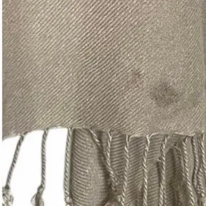 Women’s Bundle 3 Oblong Scarfs Solid Neutral Color Fringe Tan Orange Brown Tan thumbnail 13