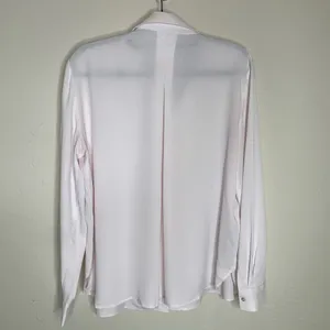 Mango Pale Pink Chiffon Blouse Sz 10 thumbnail 6