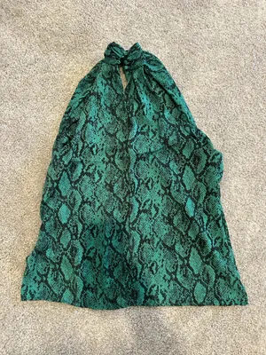 Do+Be Snakeskin Halter Top thumbnail 5