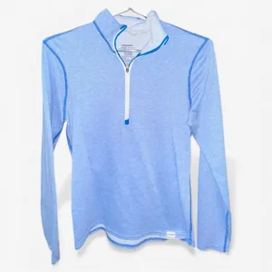 Patagonia Capilene 3 Midweight Women’s S Blue Quarter Zip Base Layer Pullover thumbnail 3