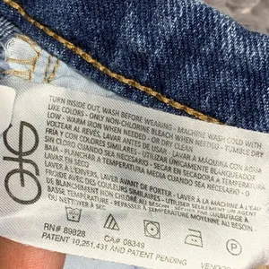 Gloria Vanderbilt Boyfriend Jeans Women 12 Blue Mid Rise Straight‎ Relaxed CDGVB thumbnail 9