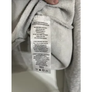 Tommy Hilfiger Womens XL Sporty Crop Top Sweatshirt Heather Gray Blocked Design thumbnail 5