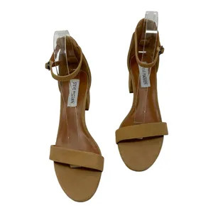 Steve Madden Irenee Tan Suede Block Heel Sandals Size 6.5 thumbnail 7