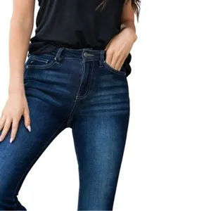 KanCan Parker High Rise Trouser Flare Dark‎ Wash Capsule Comfort Rodeo 9/28 thumbnail 5