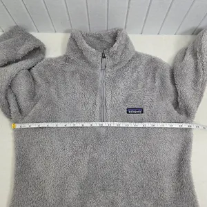 Patagonia Gray Fleece Teddy Pullover Size‎ M thumbnail 7