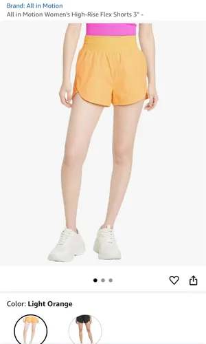 All in motion pink shorts thumbnail 2