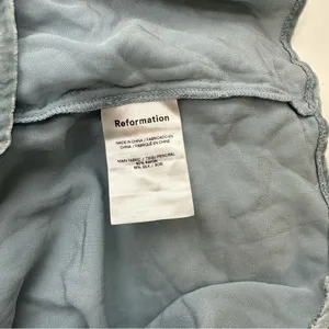 Reformation Albi Velvet Mini Dress thumbnail 5