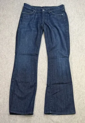 Citizens of Humanity Jeans Womens 28 Low Rise Bootcut Blue Y2K Indie Sleaze thumbnail 1