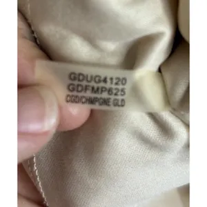 Guess Sleeveless Dress Champagne Gold Size 10 Sequins Sparkling Elegant Club thumbnail 10