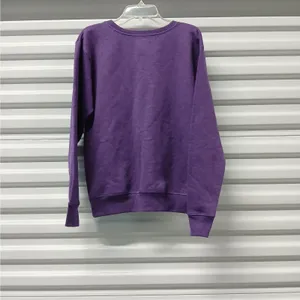 Hanes EcoSmart Womens Sweatshirt Sz Small Purple Crew Neck Pullover Cozy Sweater thumbnail 2