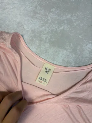 Free People We The Free Uptown Ruffle Sleeveless V Trim Hem Tank In Rose thumbnail 2