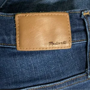 Madewell 10" High-Rise Skinny Women’s Blue Jeans Size 24 thumbnail 5