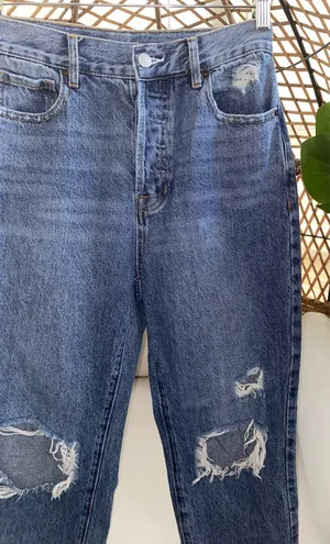 Pacsun Blue Distressed High Waisted Straight Leg Jeans Size 26 thumbnail 7