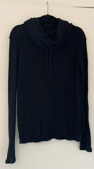 Free People Black Long Sleeve Top Medium Women’s thumbnail 1