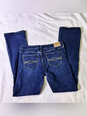 Abercrombie & Fitch Dark Blue Skinny Jeans thumbnail 2