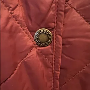 NWT BARBOUR Pilton Quilted Jacket In Chestnut (US/14) thumbnail 6
