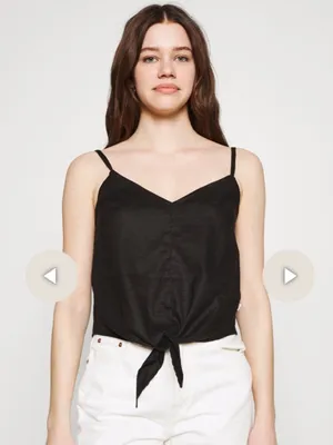NWT The North Face Women's Hillrose Hemp Black Tank Cami Top Size XS thumbnail 2