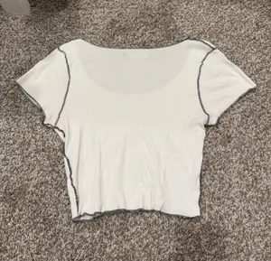 Brandy Melville Crop Ribbed Top thumbnail 2