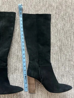 Steve Madden Fiela Black Boots size 9.5 thumbnail 3