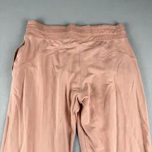 Athleta Womens Dusty Rose Pink French Terry Jogger Sweatpants Size Large L thumbnail 5