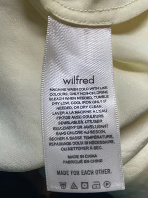 Aritzia Butter yellow lingerie inspired Slip Midi Dress Minimalist Luxury XL thumbnail 8