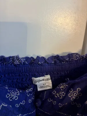 Blue skirt and top set thumbnail 4