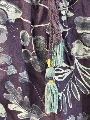 Anthropologie Jamie Sleep Pants Blue Size S thumbnail 5
